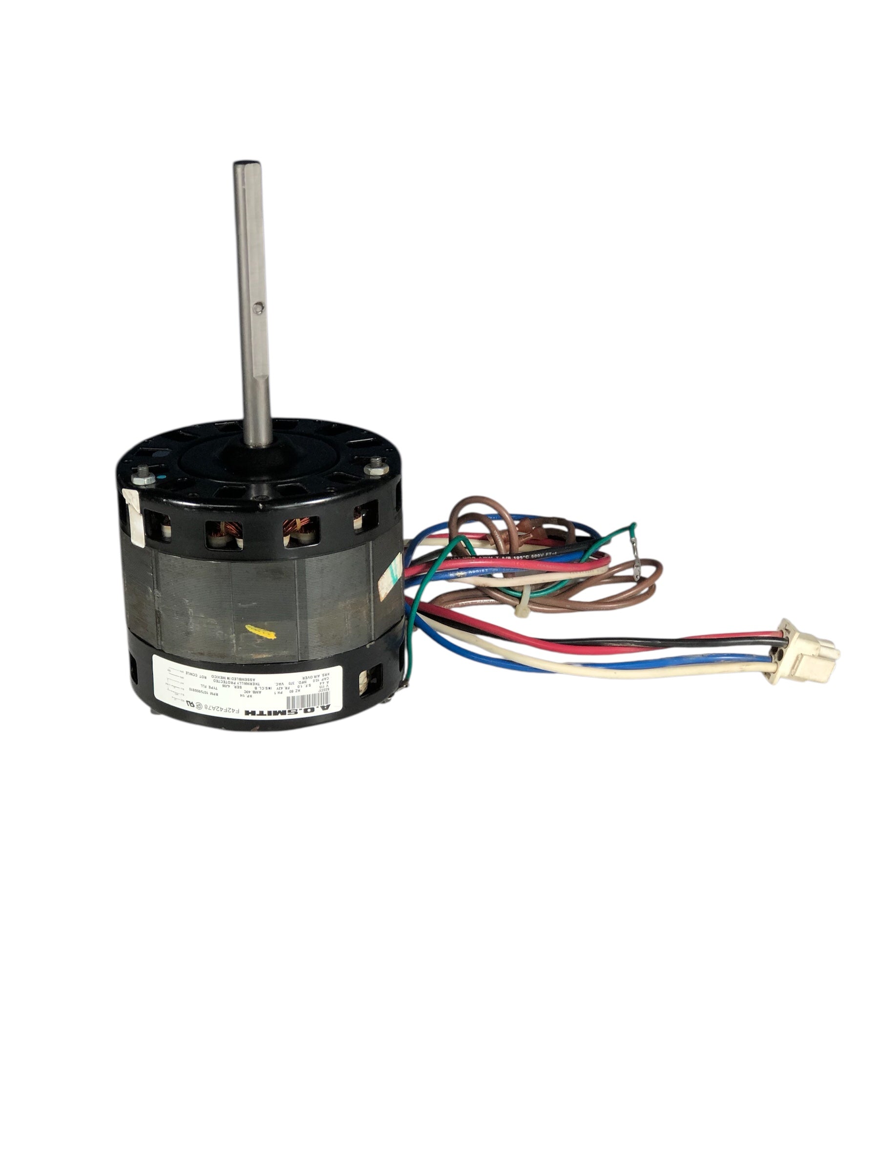 Genteq F42F42A78 Furnace Blower Moter 3 Speed 1/3 HP 115V (refurbed)