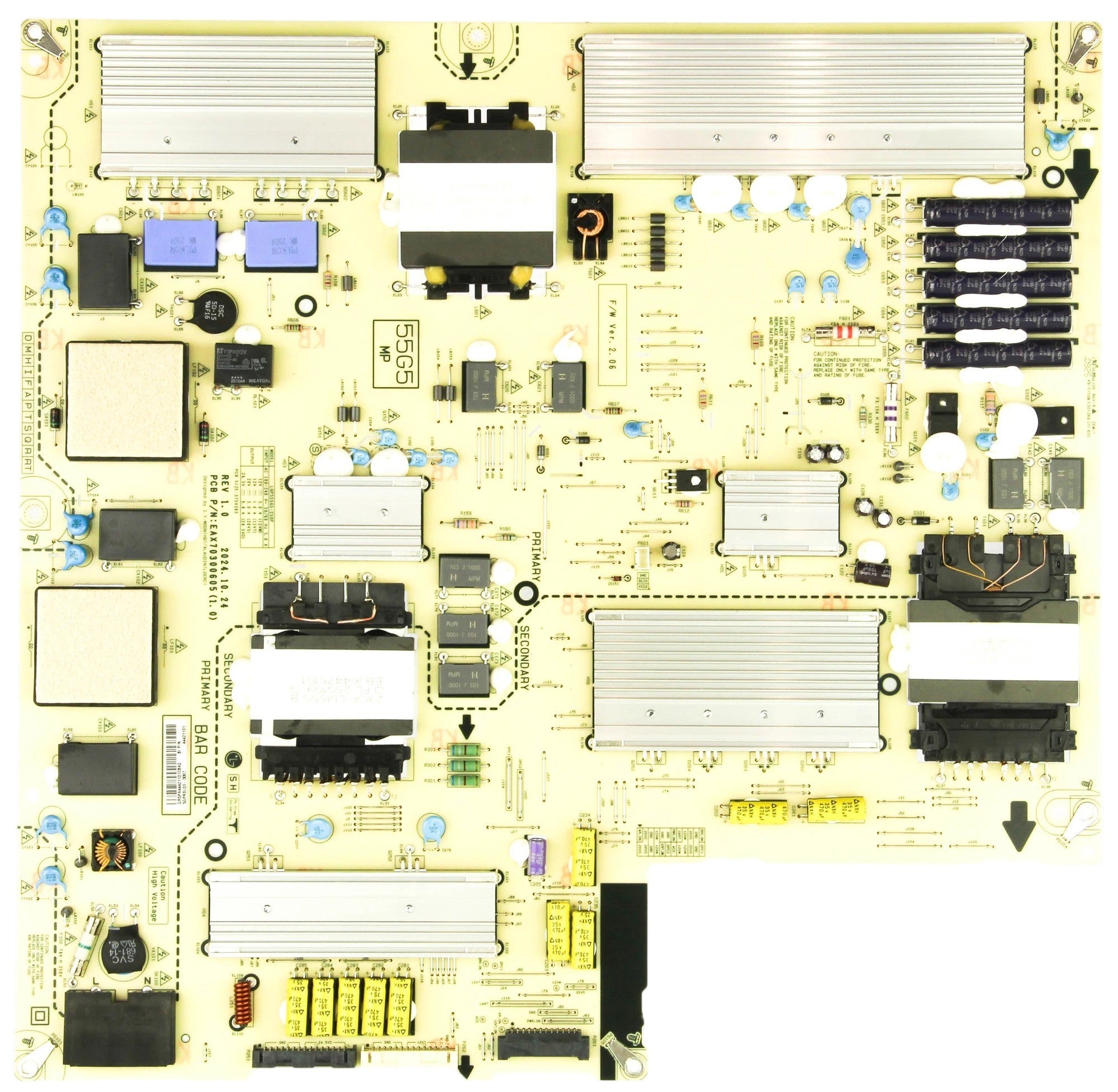 LG EAY44421101 EBR44421101 Power Supply Board for OLED55G5WUA