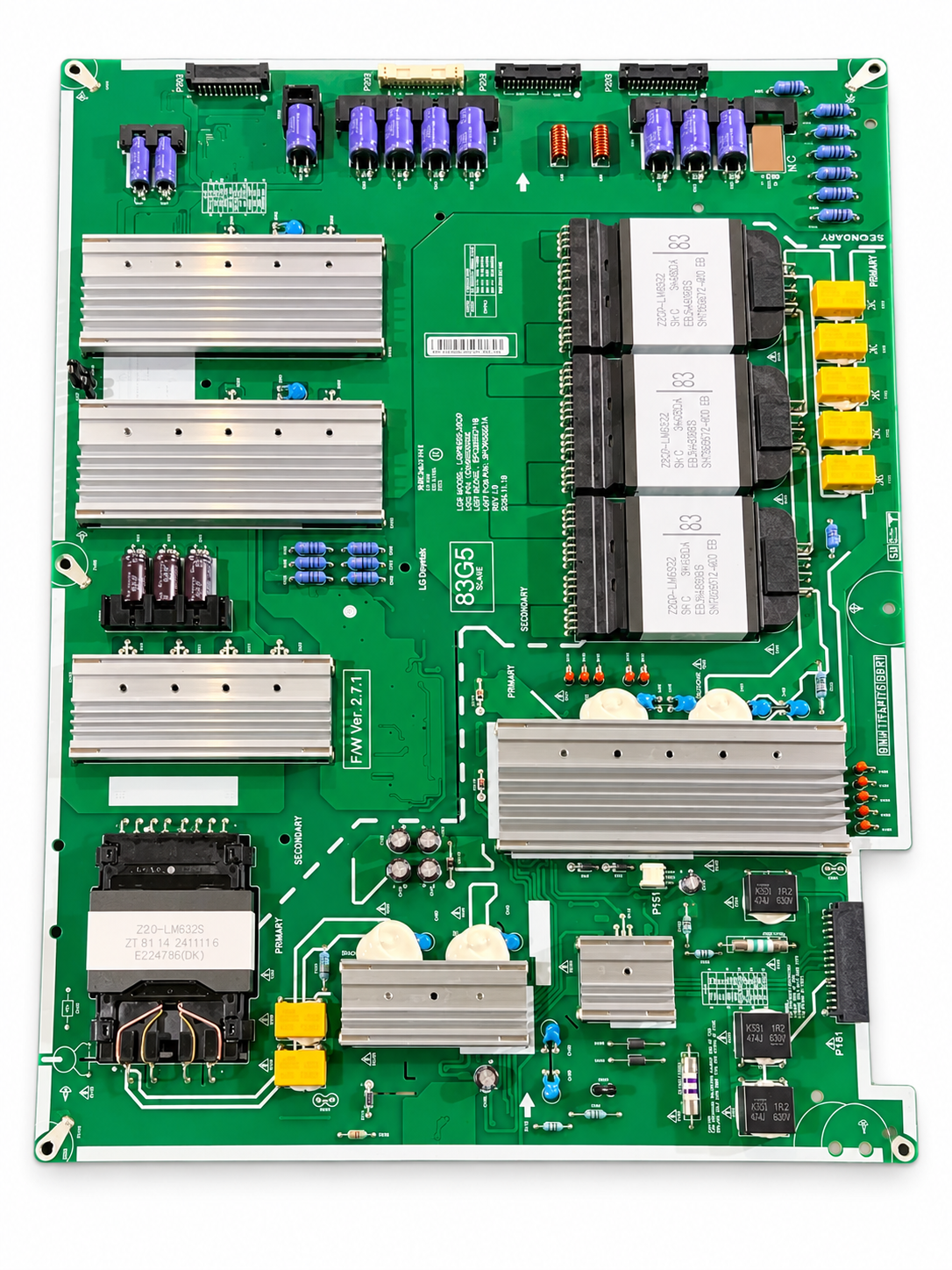 LG EAY65905522 OLED83G5WUA power supply board
