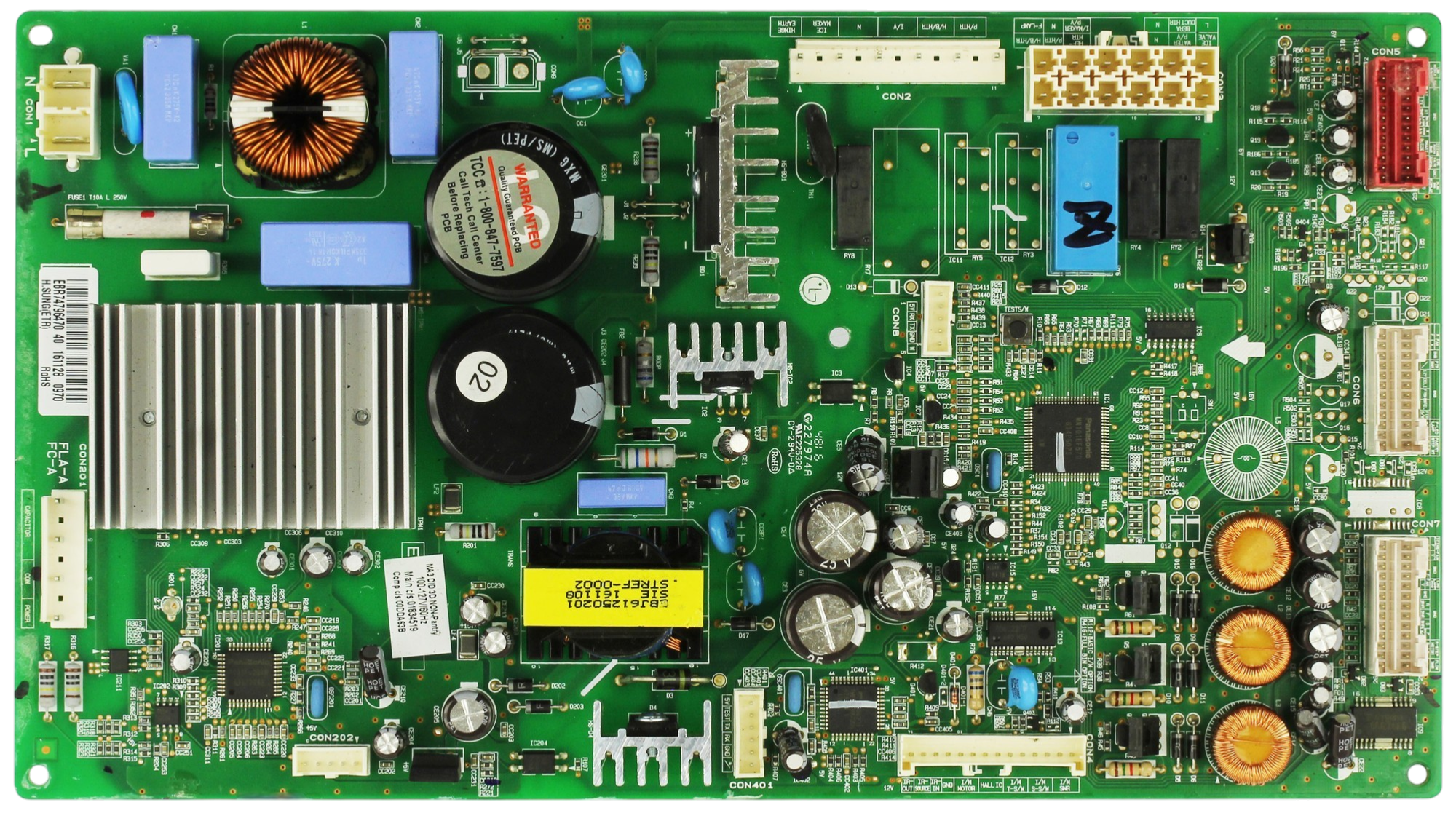 LG EBR74796470 Refrigerator Control Board