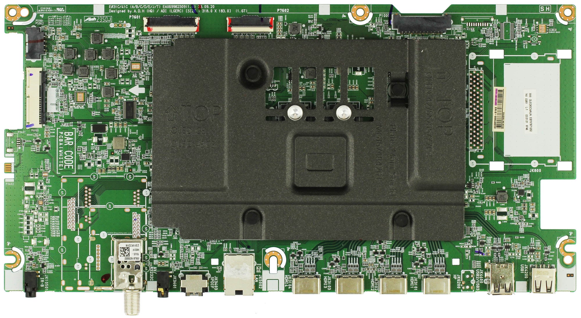 LG EBT67871202 Main Board for OLED65C4AUA.DUSQLJR