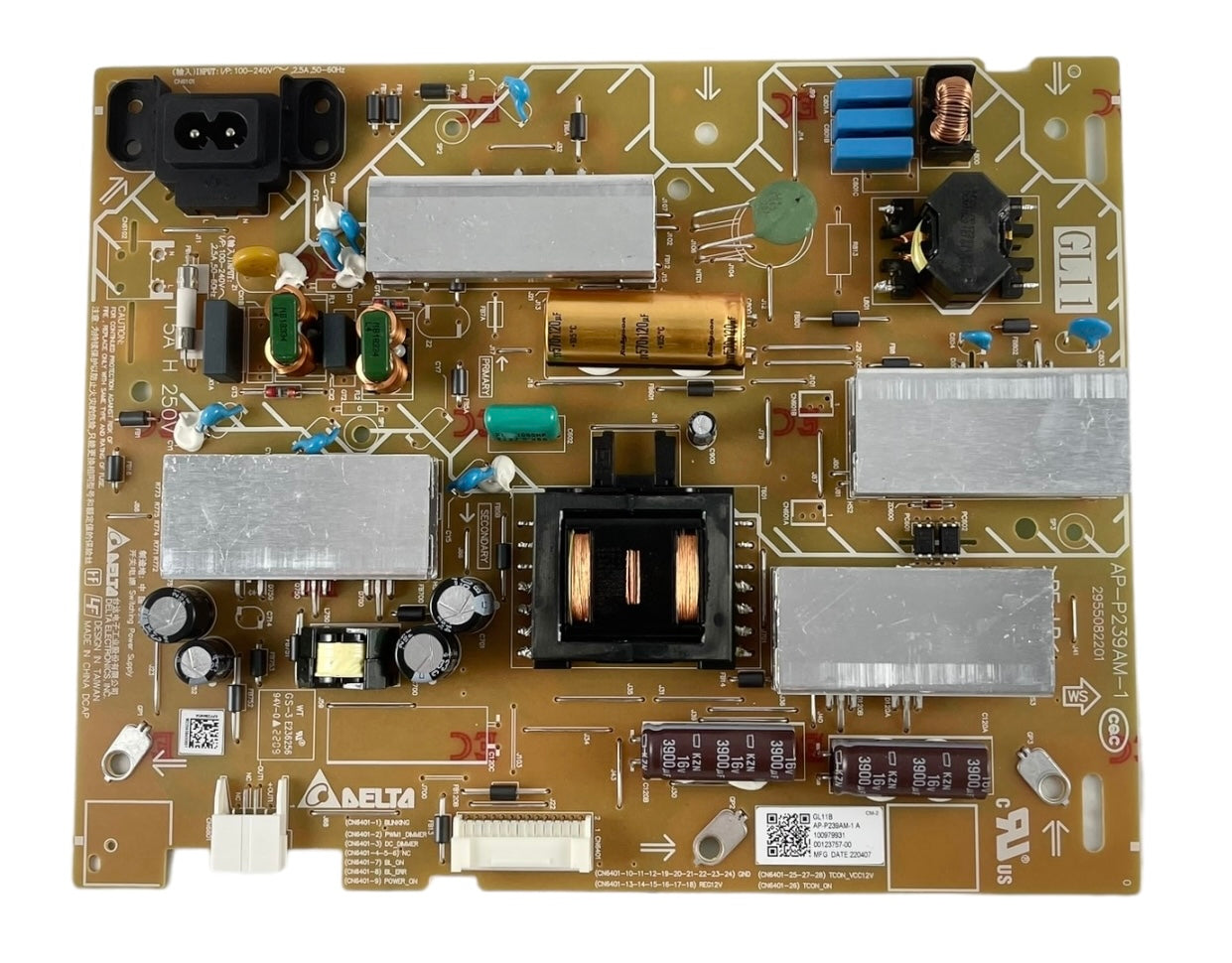 Sony 1-009-799-31 GL11 Power Supply Board