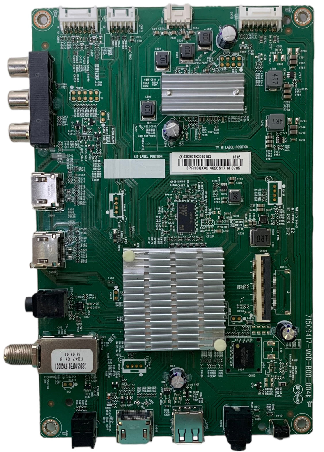 Sharp 756TXICB01K0010 Main Board for LC-43LB601U