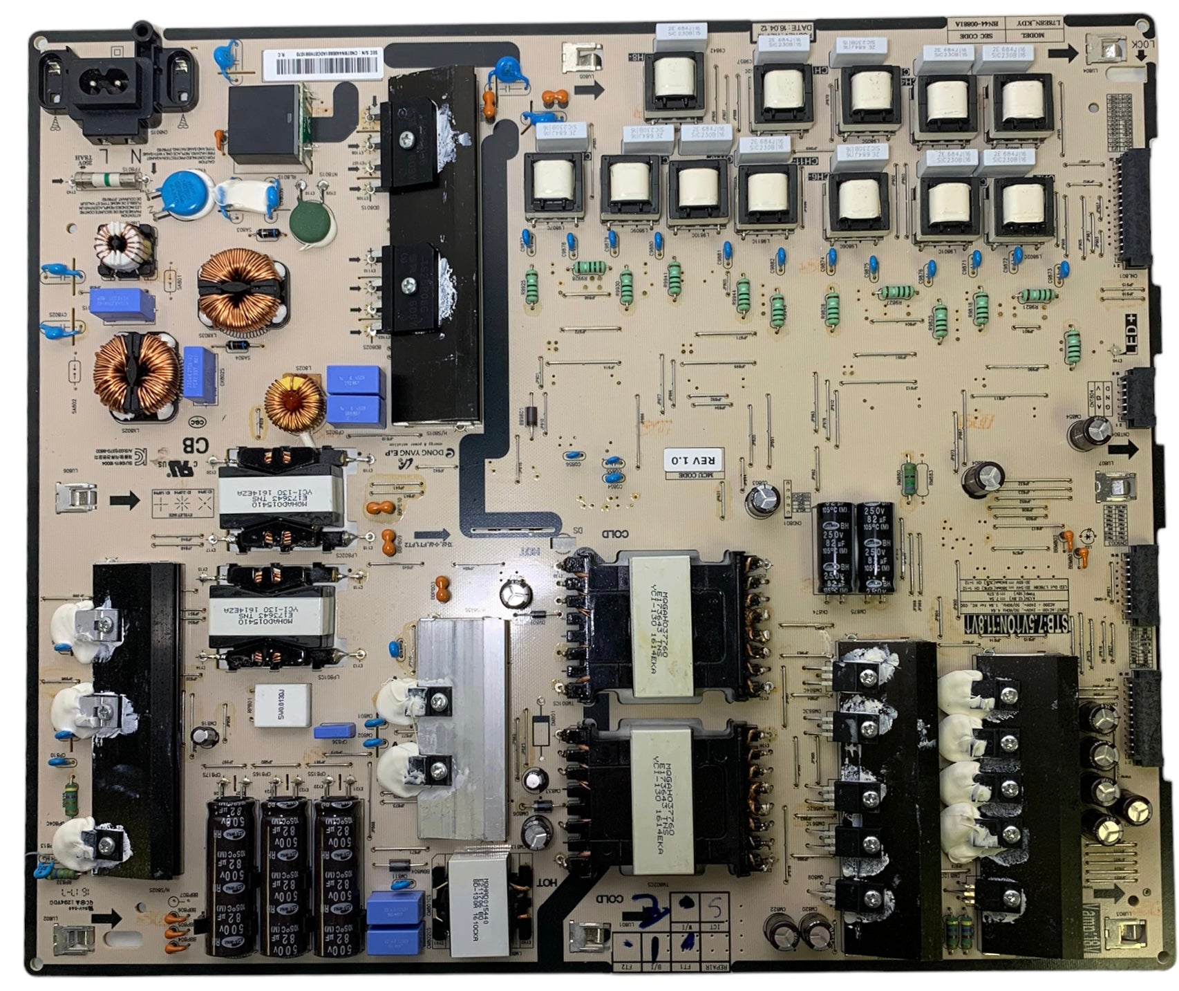 Samsung BN44-00881A Power Supply / LED Board