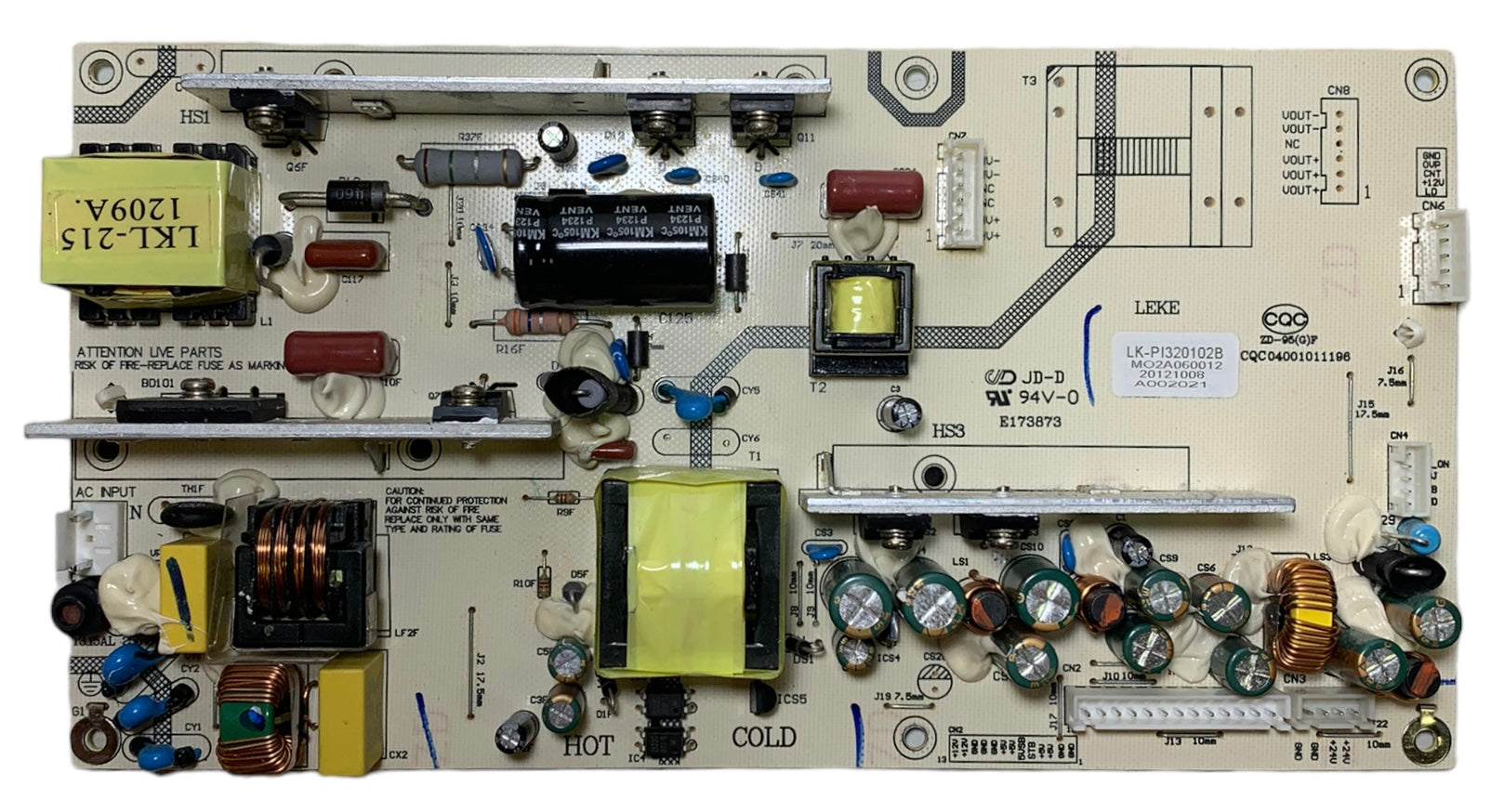 Apex LK-PI320102B (CQC04001011196) Power Supply for LD3288T