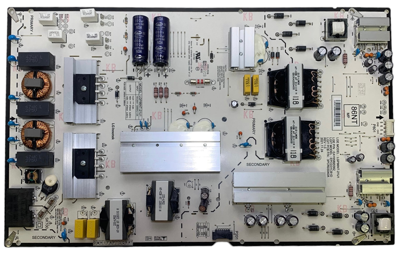 LG EAY65895562 Power Supply