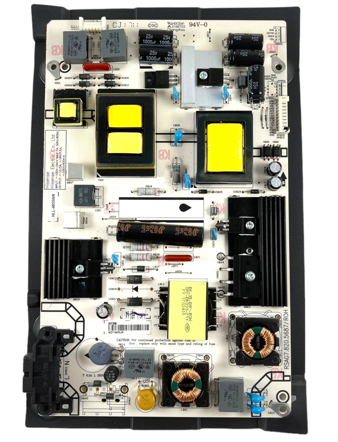 Hisense 207308 Power Supply Board 43H6D