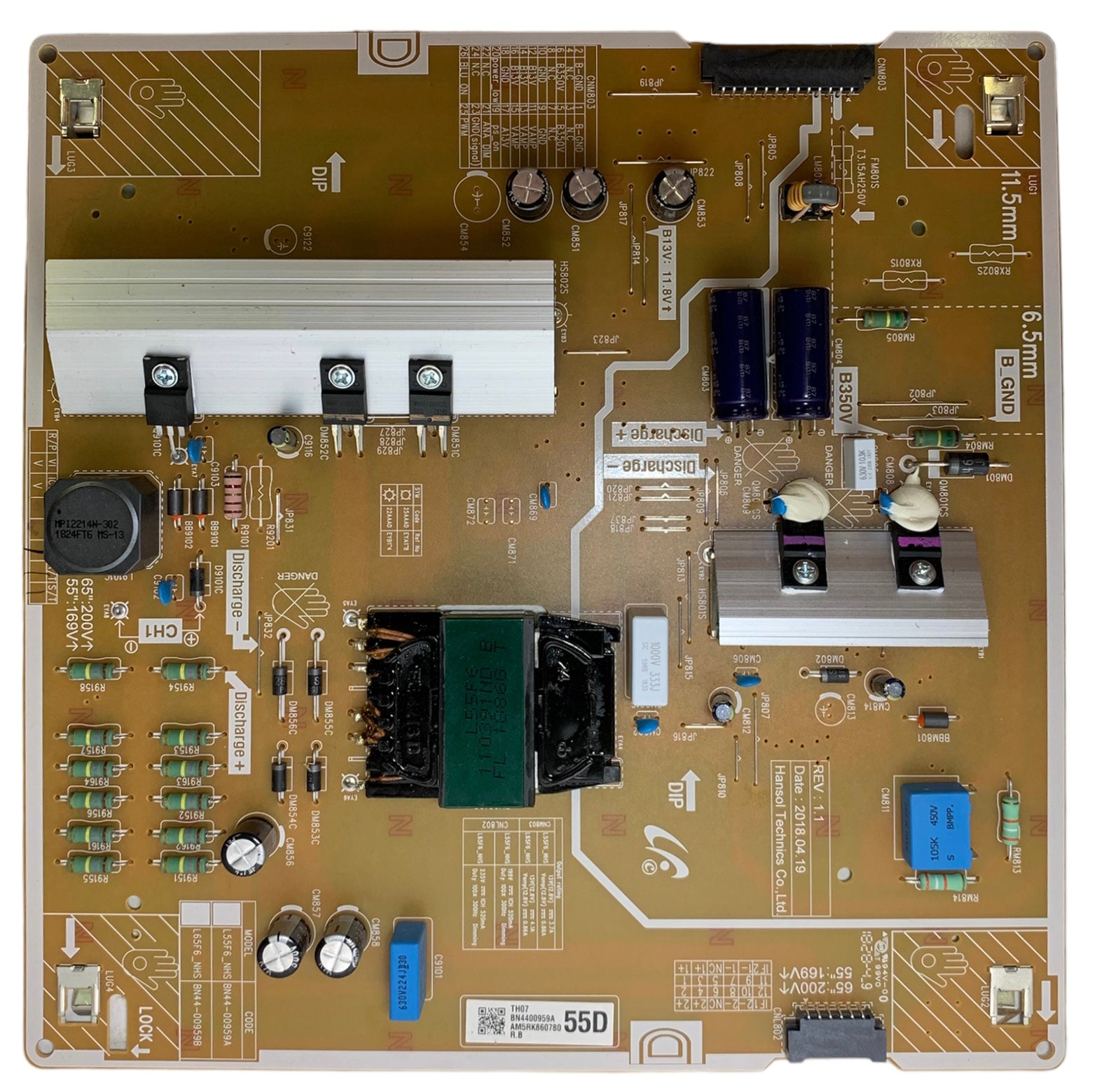 Samsung BN44-00959A Power Supply Board