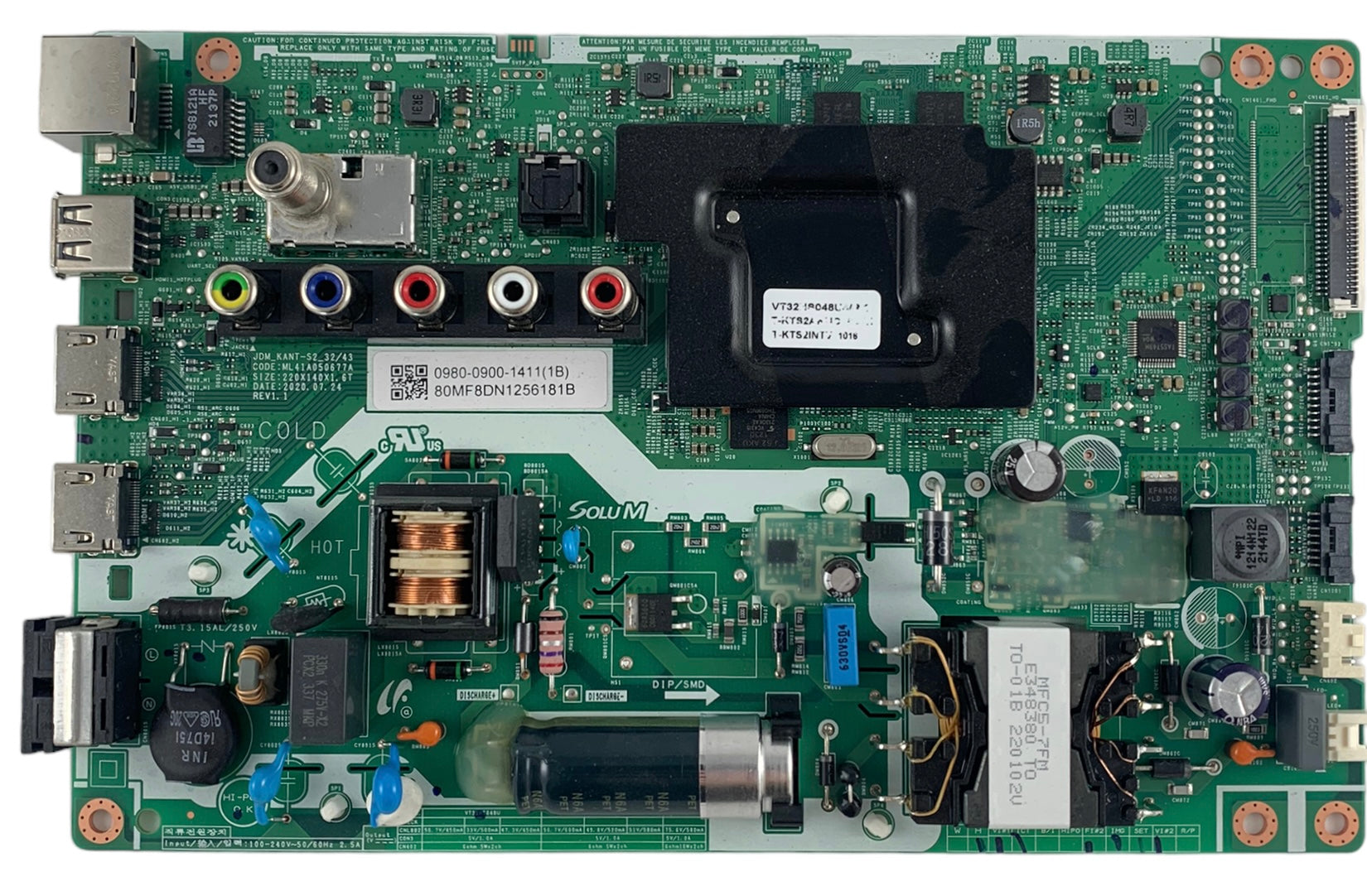 Samsung BN81-21366A 0980-0900-1411 Main Board Power Supply for UN32M4500BFXZA (Version VI09)