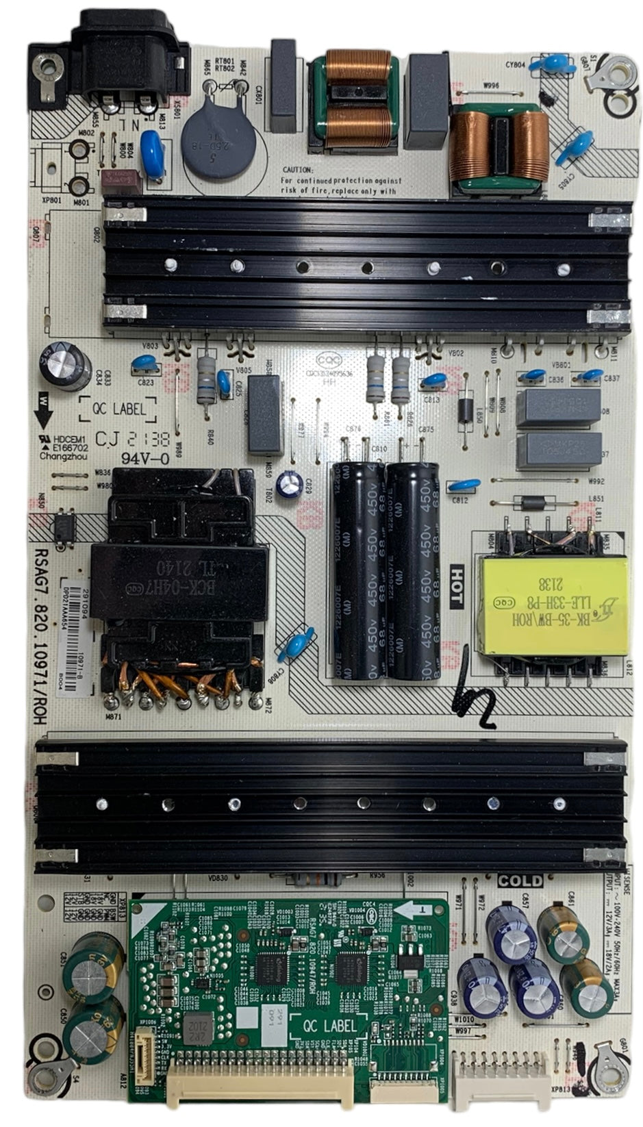 Toshiba 291094 Power Supply/LED Driver for 55M550KU