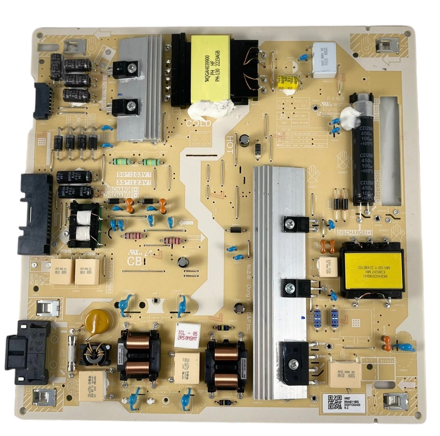 Samsung BN44-01100G Power Supply / LED Board
