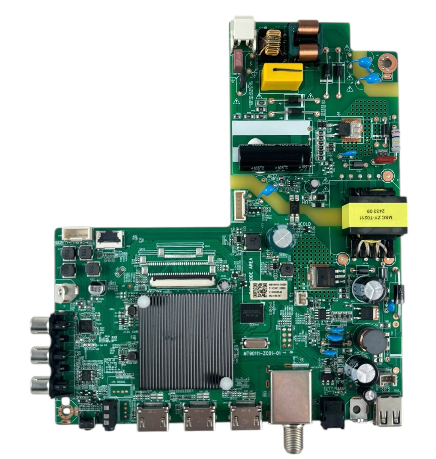 Onn M24188-MT 515C90111M60 Main Board / Power Supply for 100012589