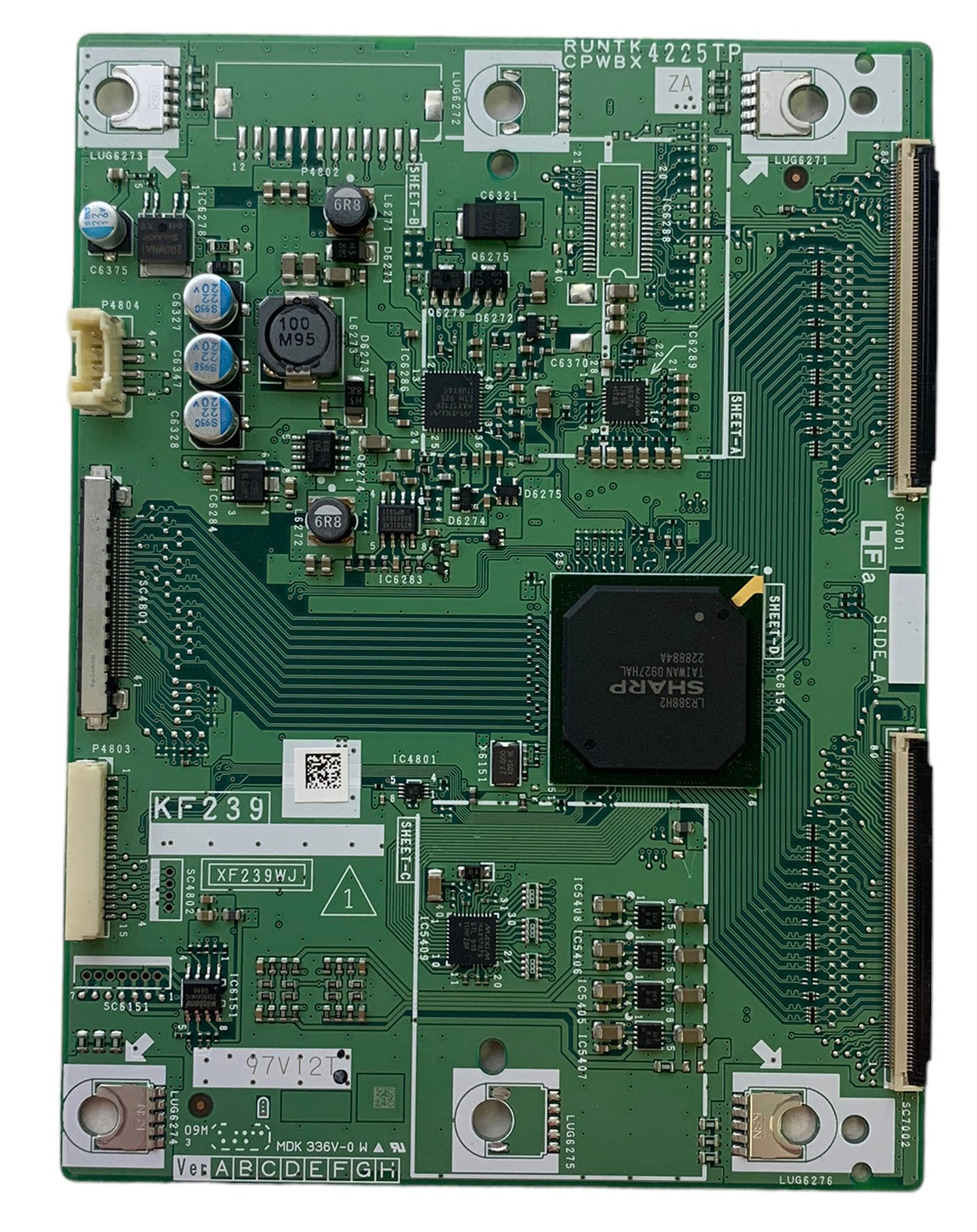 Sharp RUNTK4225TPZA (KF239, XF239WJ) T-Con Board