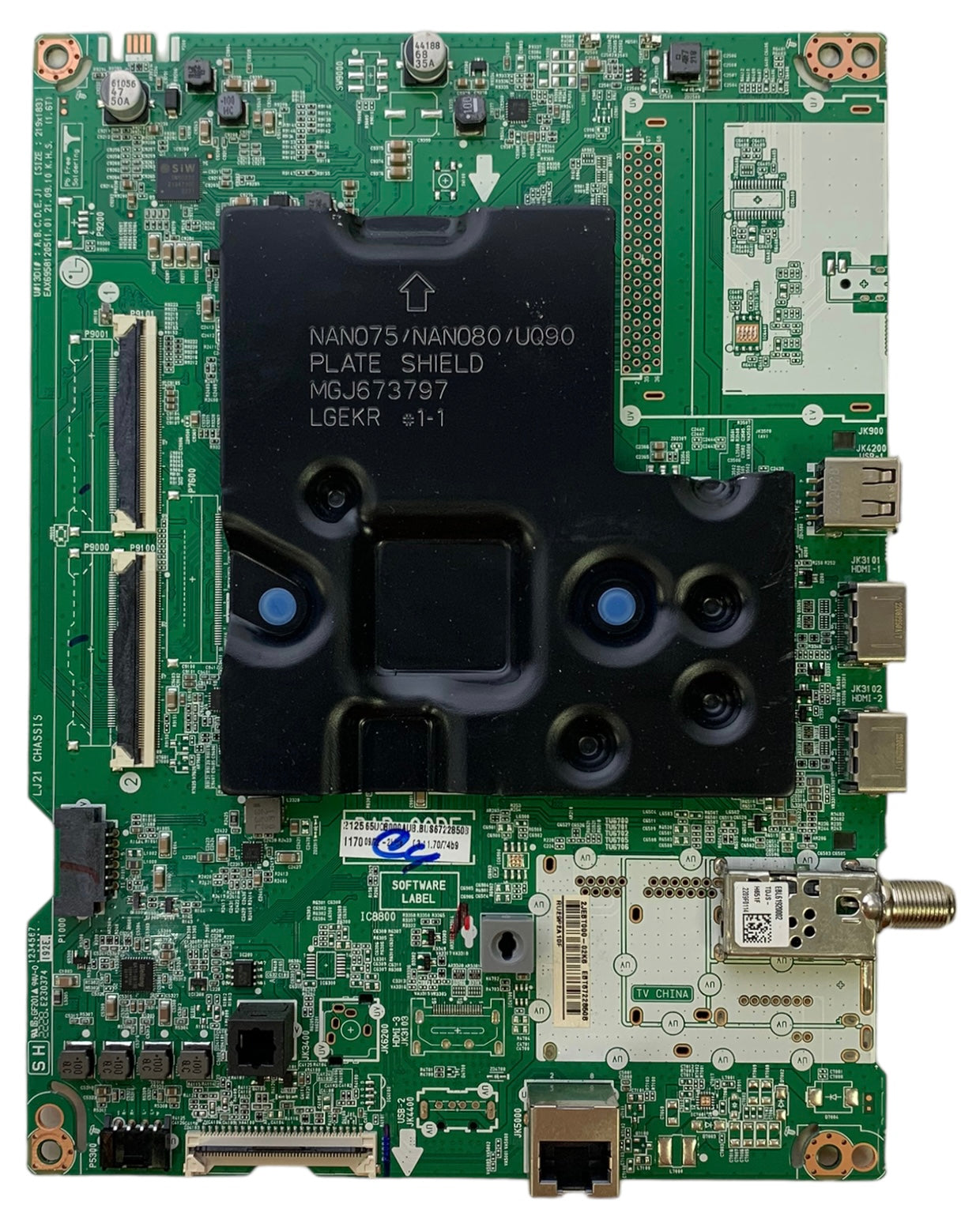LG EBT67228508 Main Board for 65UQ8000AUB.BUSFLKR