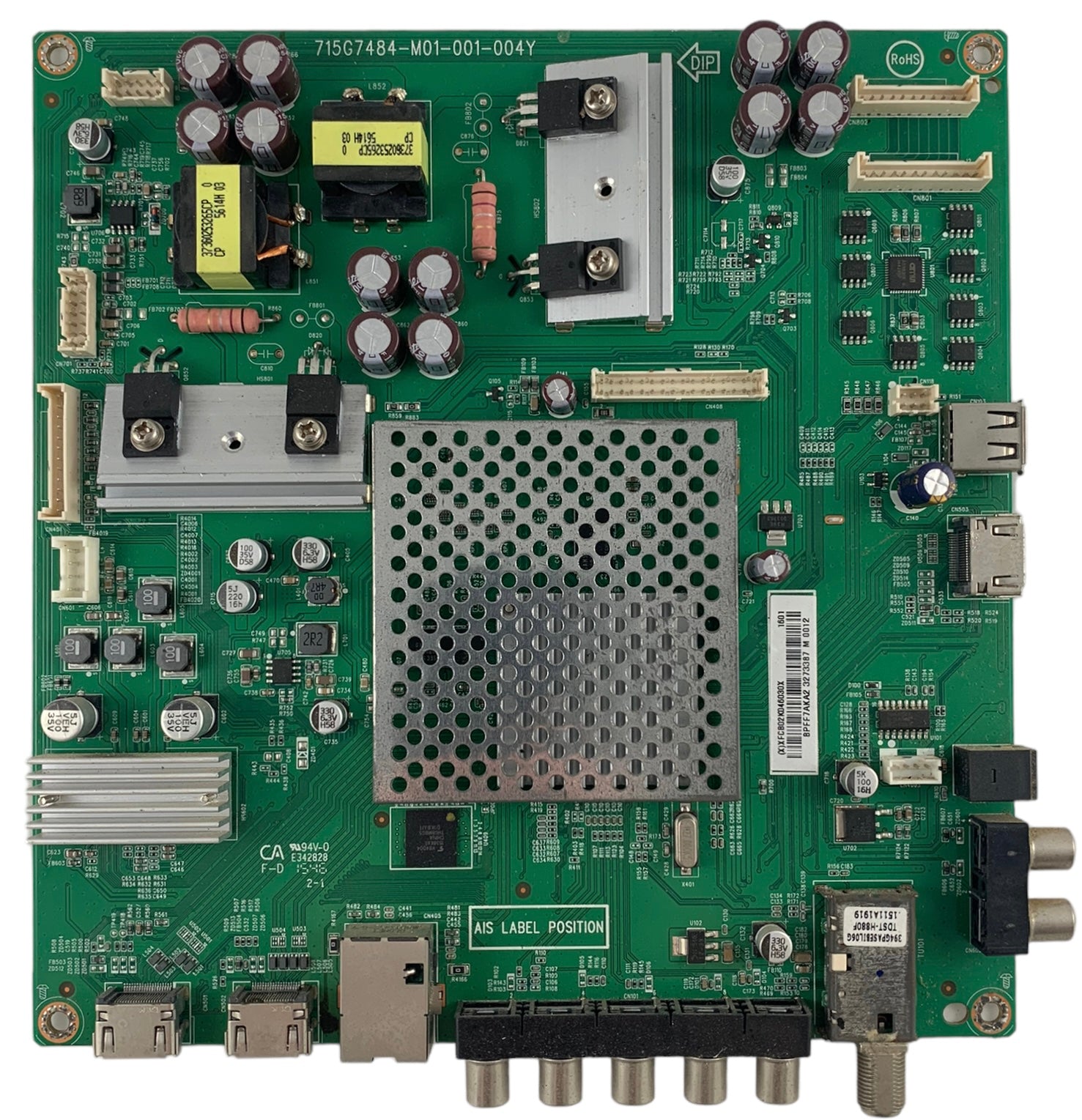 Vizio 756TXFCB02K0460 (LTC7SHAR) Main Board for E55-C1