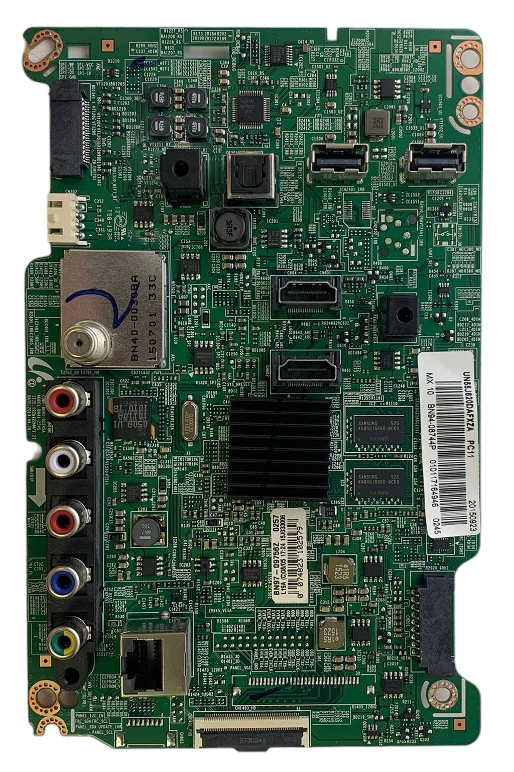 Samsung BN94-08744P Main Board for UN55J620DAFXZA (Version TS01)