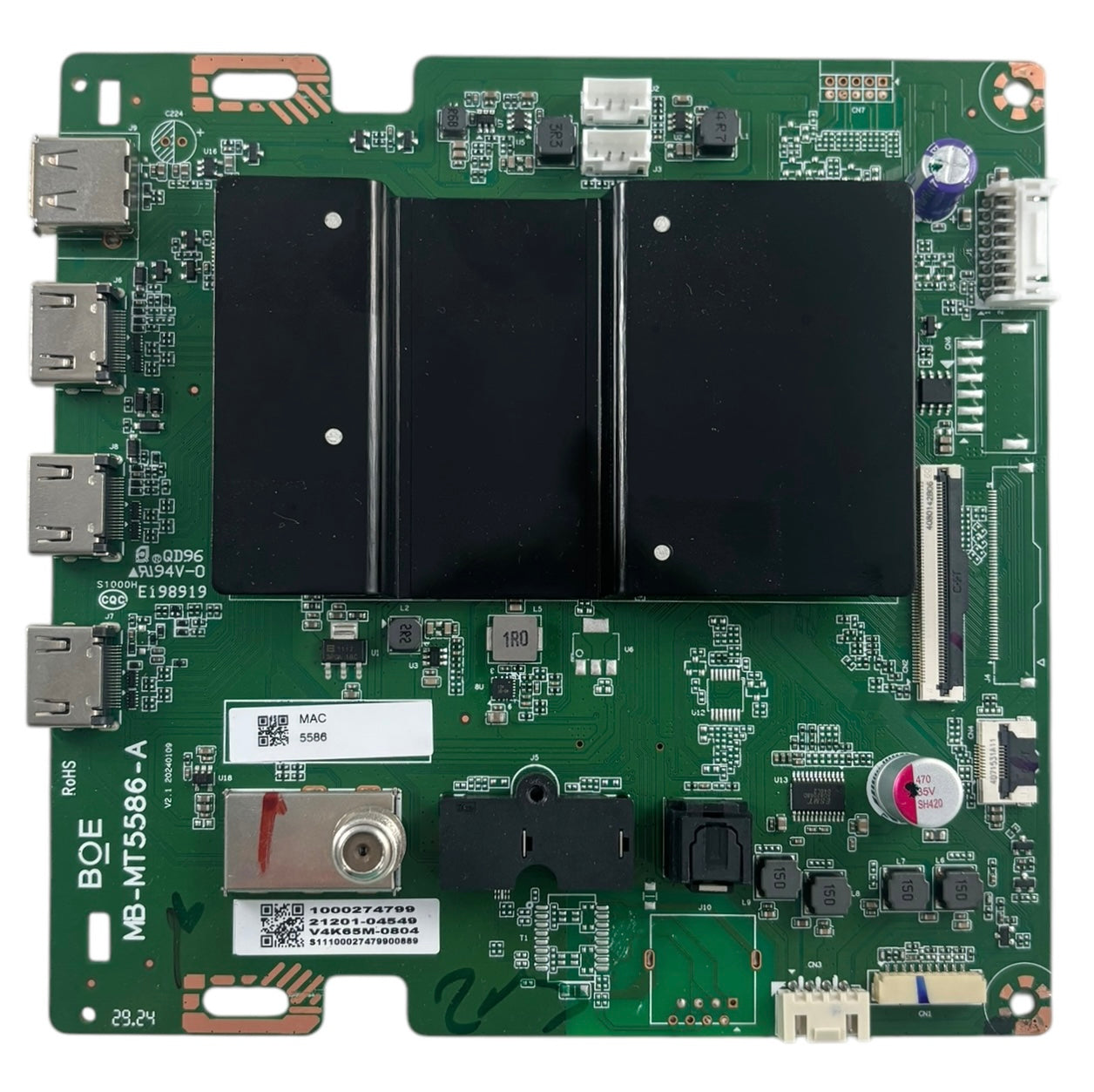 Vizio 21201-04549 Main Board for V4K65M-0804