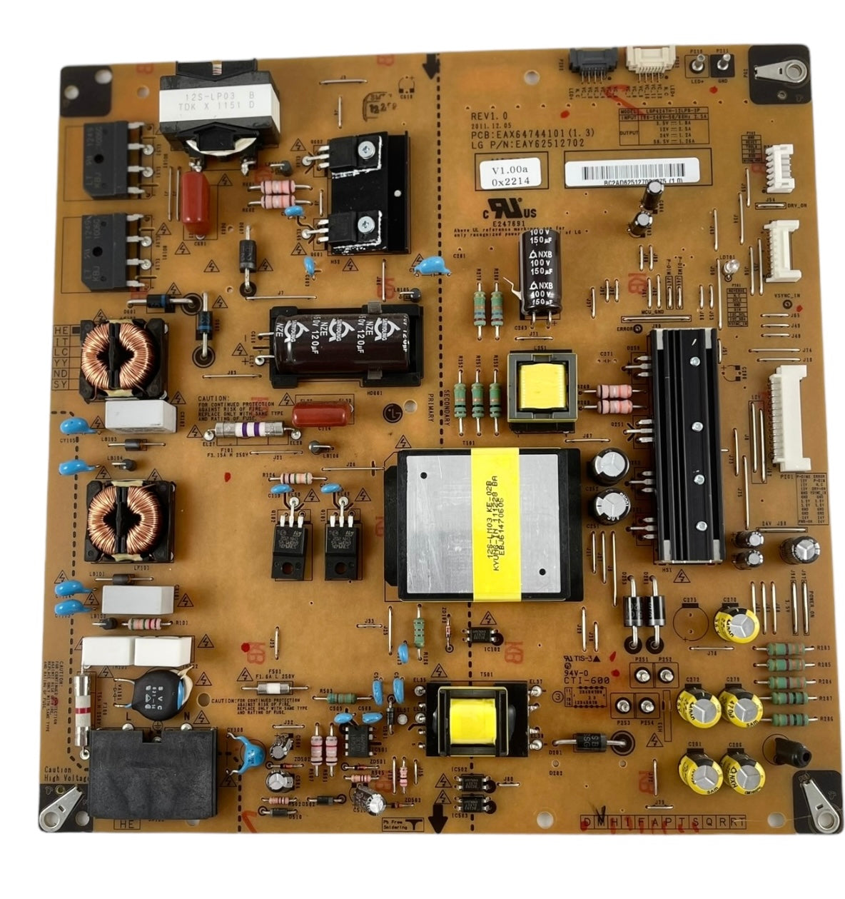 LG EAY62512702 (EAX64744101(1.3)) Power Supply / LED Board