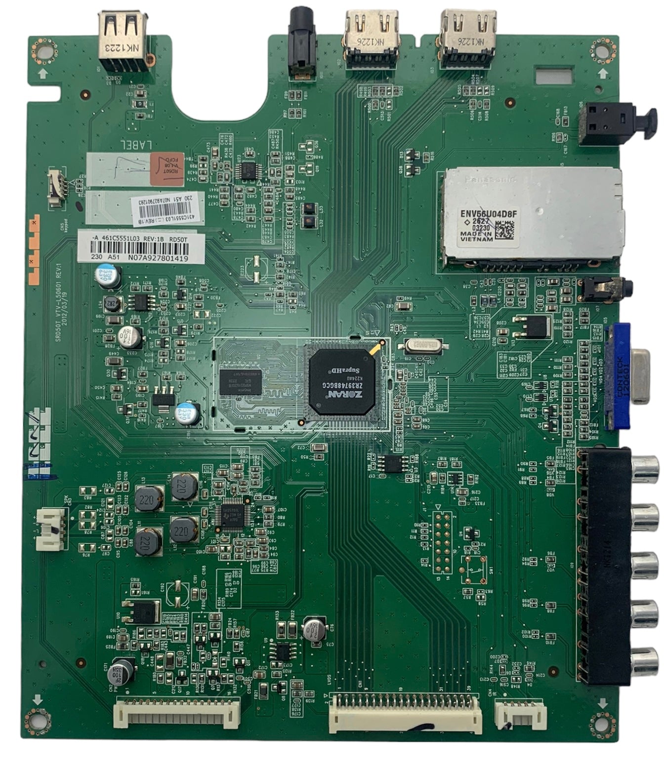 Toshiba 75031484 (461C5551L03) Main Board for 50M2U