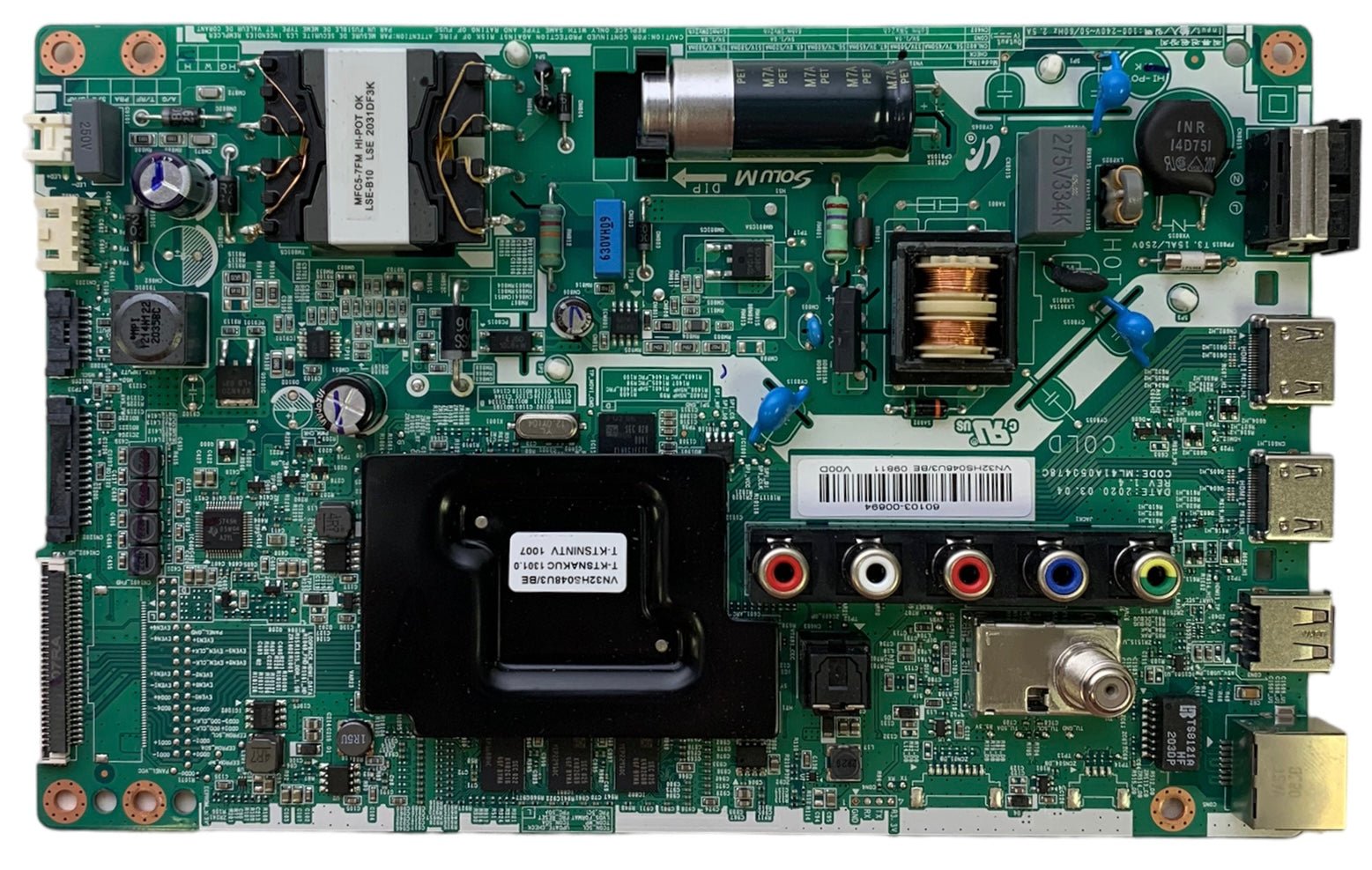 Samsung BN81-20115A Main Board/Power Supply for UN32M4500BFXZA (Version BG08)