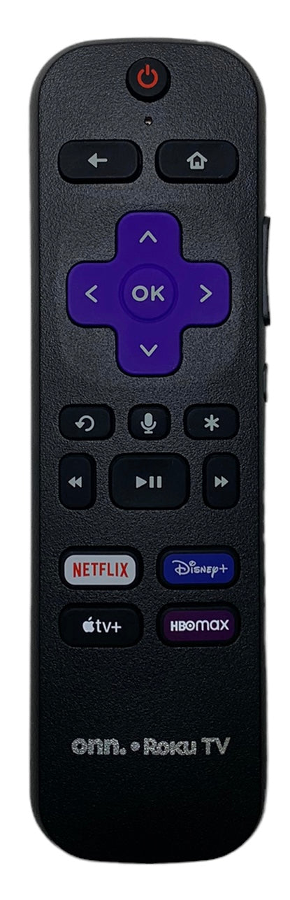ONN Roku 3226001301 Remote Control Netflix, Disney+, Apple, HBO MAX-- NEW