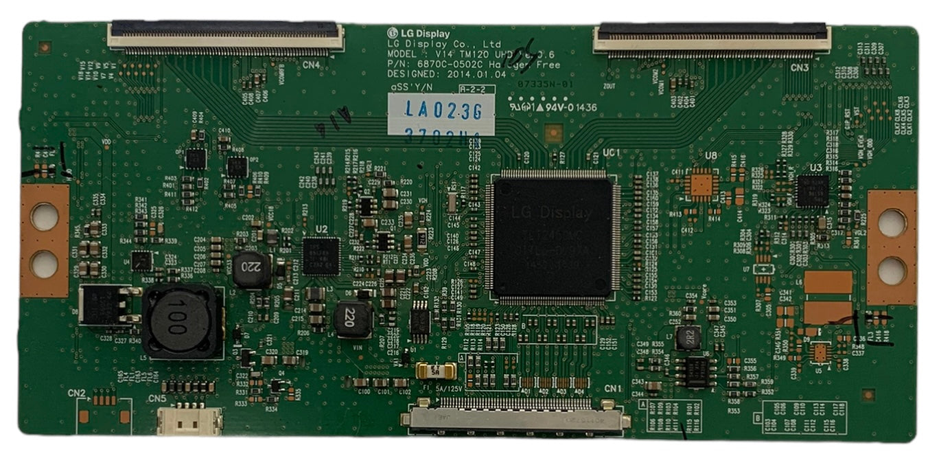 LG 6871L-3702H (6870C-0502C) T-Con Board for 49UB8200-UH.AUMWLJM