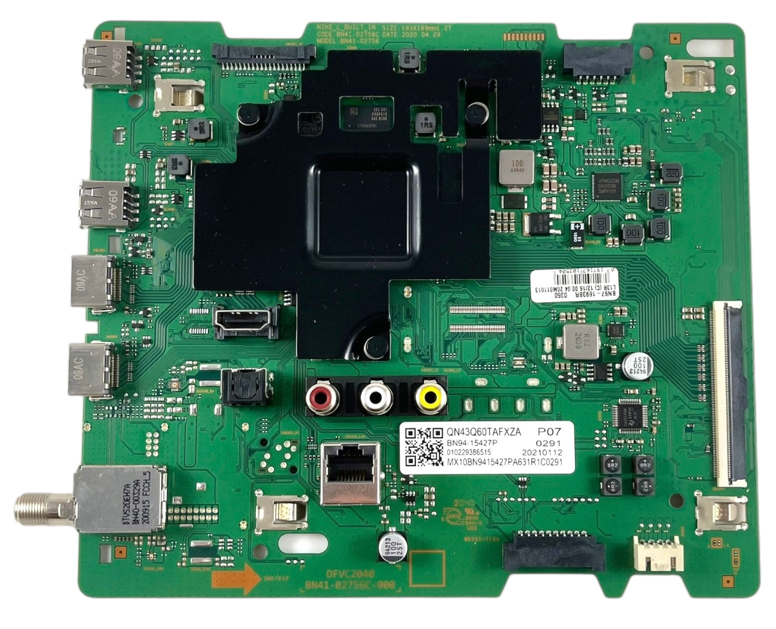 Samsung BN94-15427P Main Board for QN43Q60TAFXZA (Version AB01)