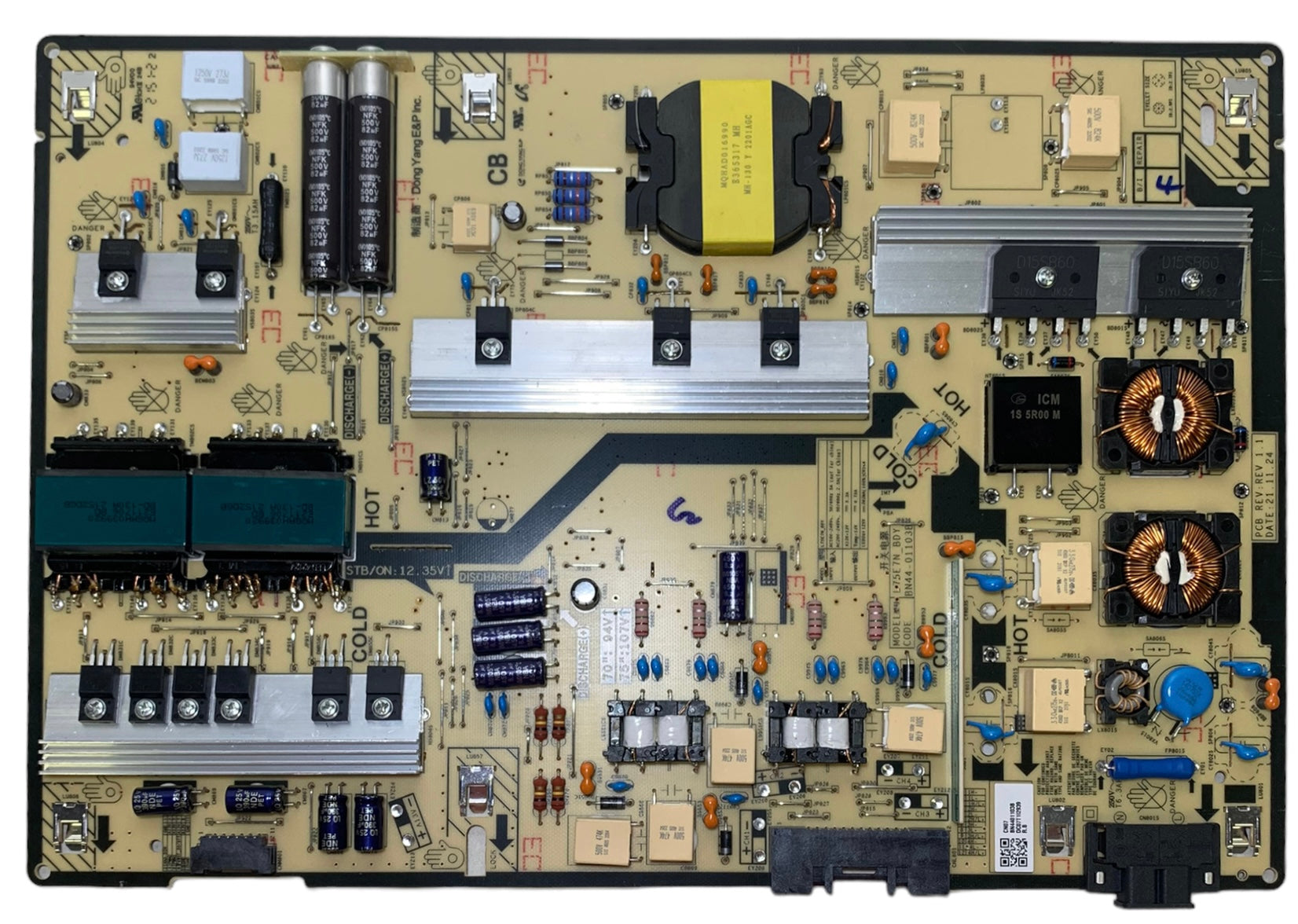 Samsung BN44-01103B Power Supply Board