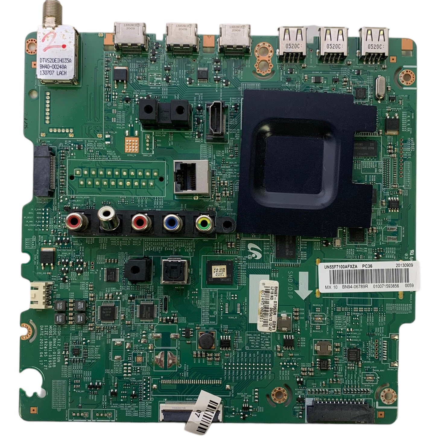 Samsung BN94-06789R Main Board for UN55F7100AFXZA