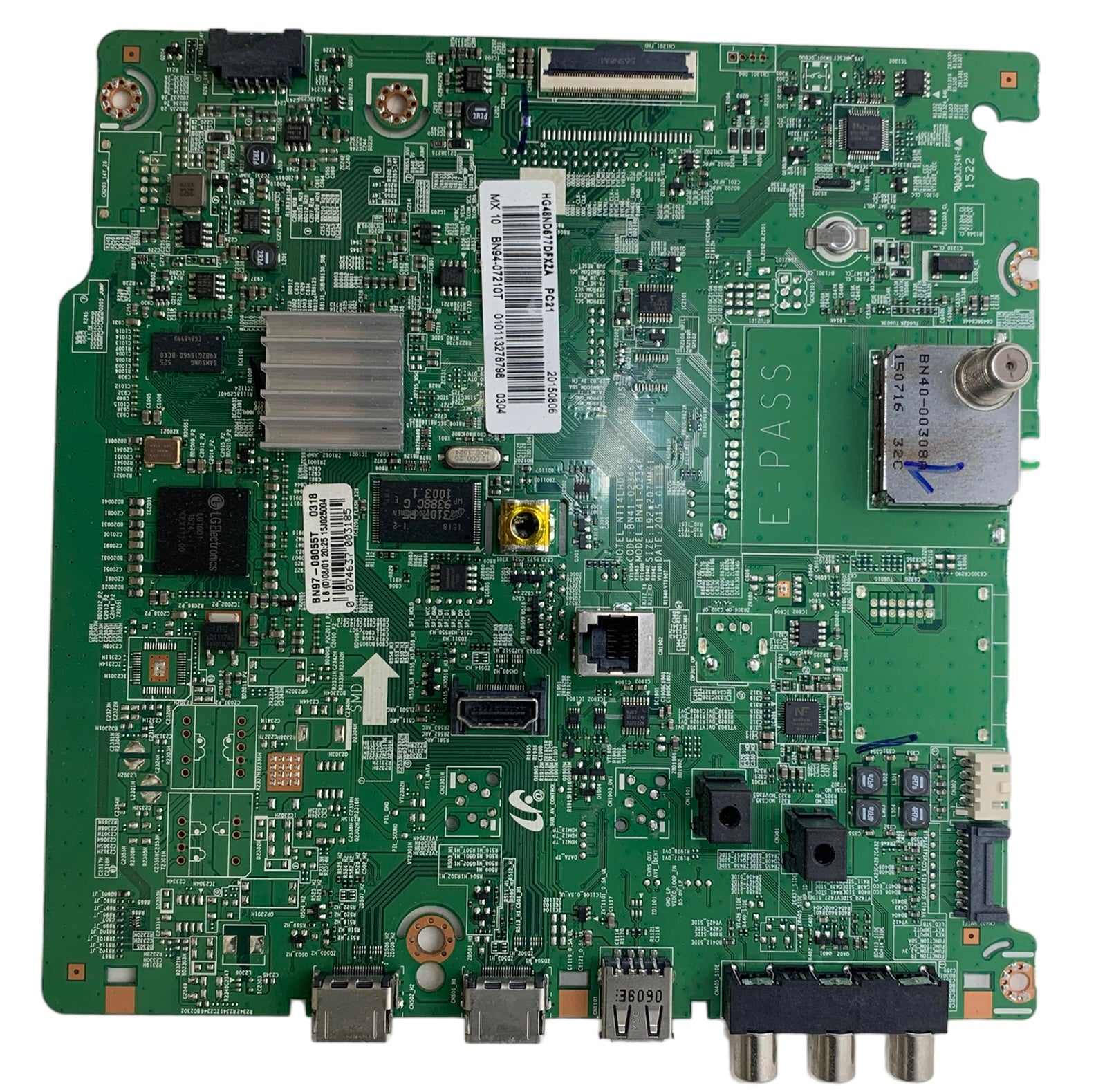 Samsung BN94-07210T Main Board for HG48ND677DFXZA (TS01)