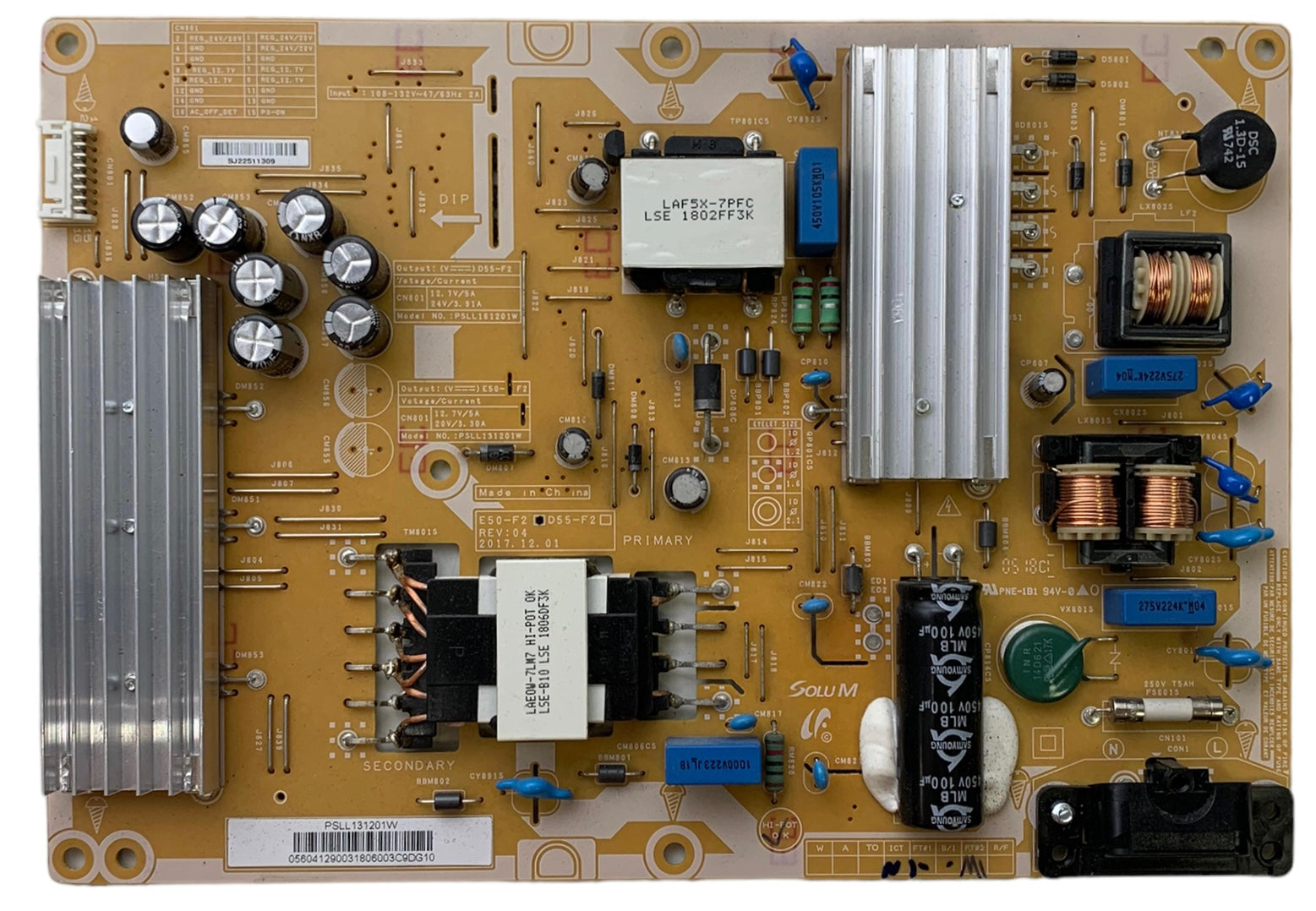 Vizio 056.04129.0031 Power Supply Board