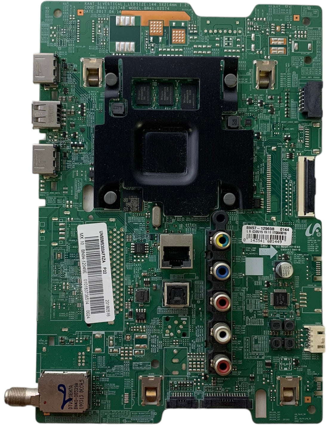 Samsung BN94-12049E Main Board for UN50M5300AFXZA (Version DA01)