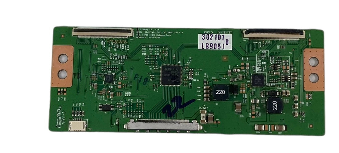 Vizio 6871L-3021D (6870C-0401C) T-Con Board M3D550KDE