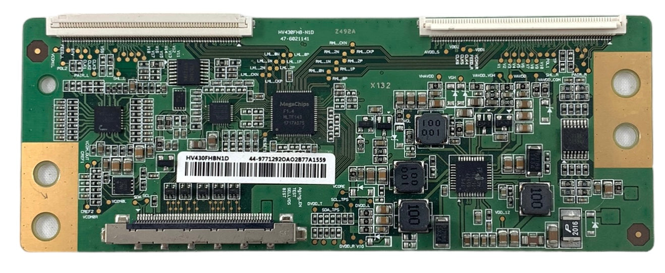 LG HV430FHB-N1D (47-6021141) T-Con Board for 43LJ5500-UA.AUSGLJM