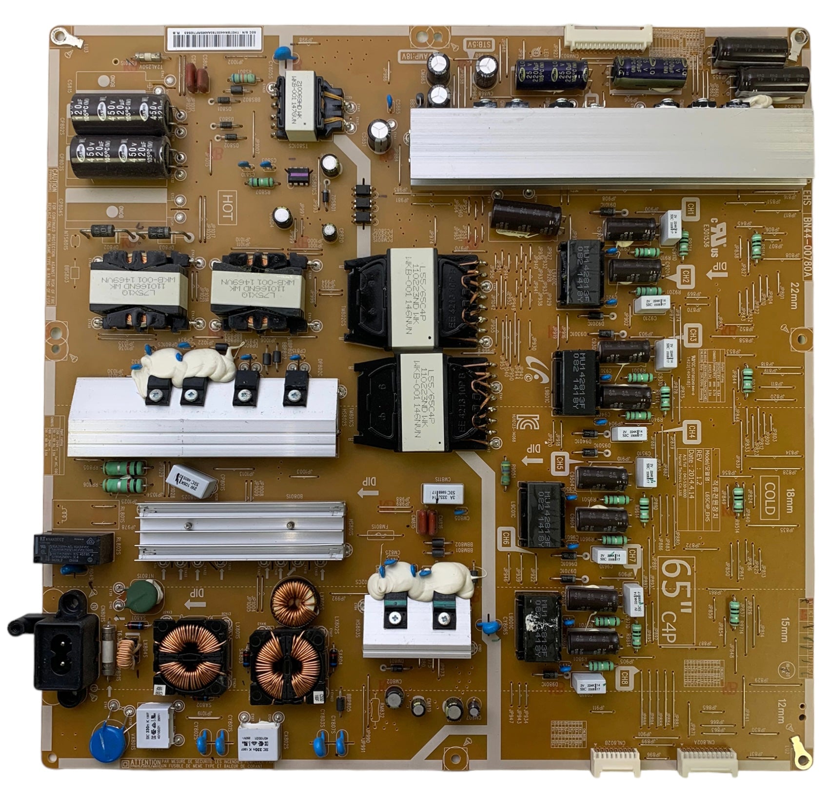 Samsung BN44-00780A Power Supply Board