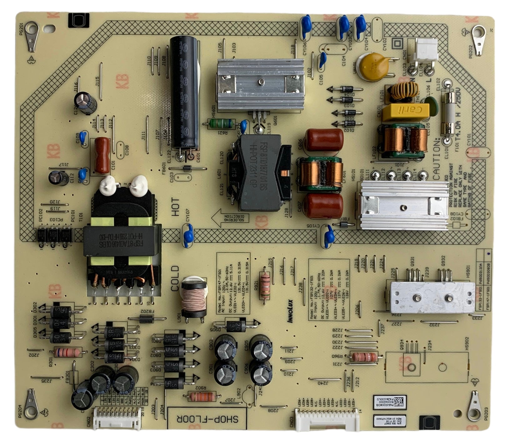 Vizio P650D308DB FSP147-1FS01 Power Supply/LED Driver