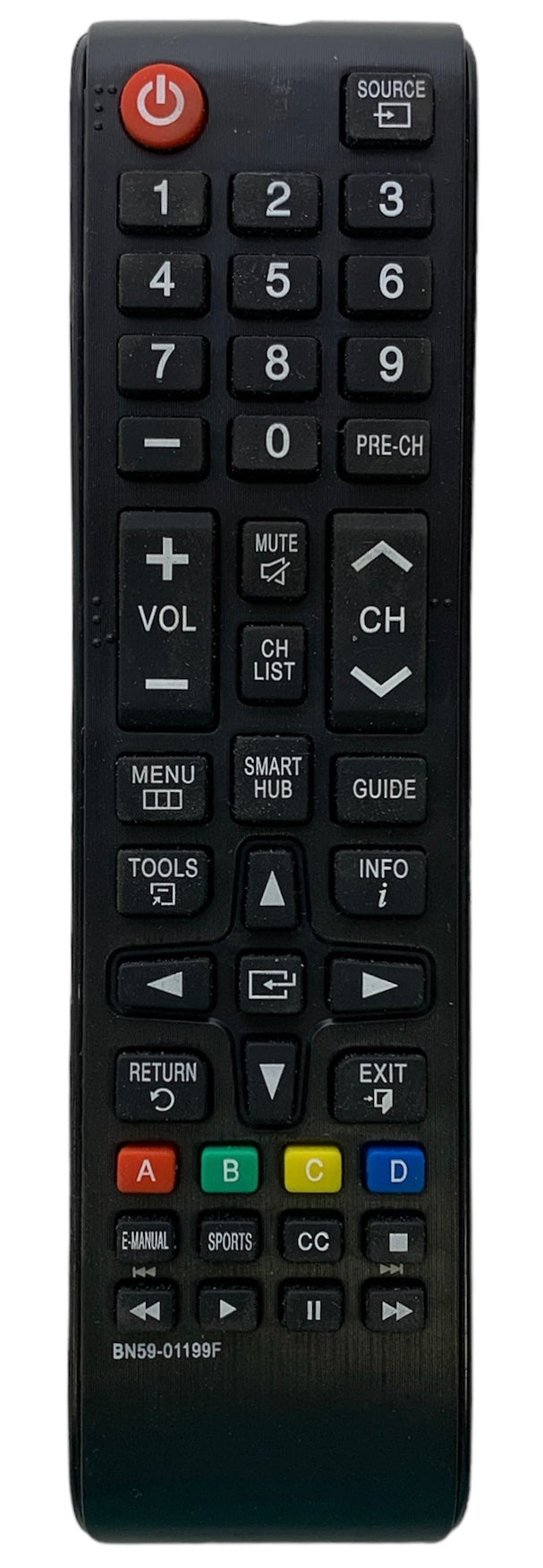 Samsung BN59-01199F Remote Control--Open Bag UN32J5205 UN40J6200 UN48J6200 UN50J6200