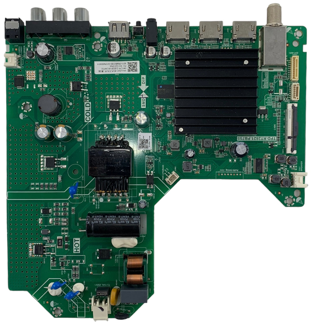 Hisense 290608 TPD.RT2821.PB755 Main Board 40H4030F1