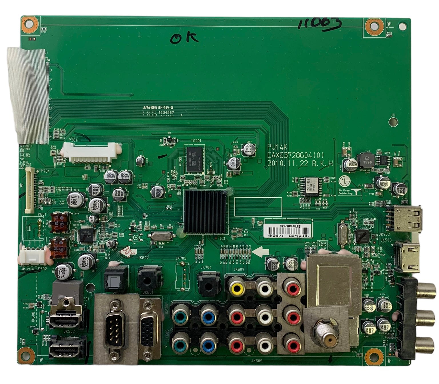 LG EBT61397480 (EAX63728604(0)) Main Board for Z42PT320-UC