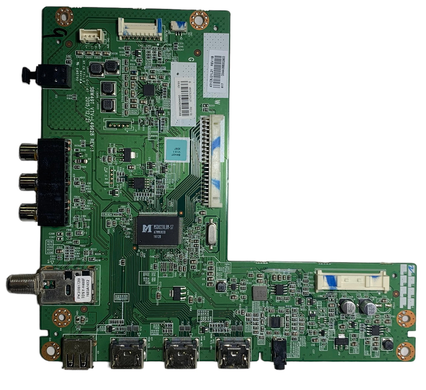 Toshiba 461C8J21L21 Main Board for 43L420U