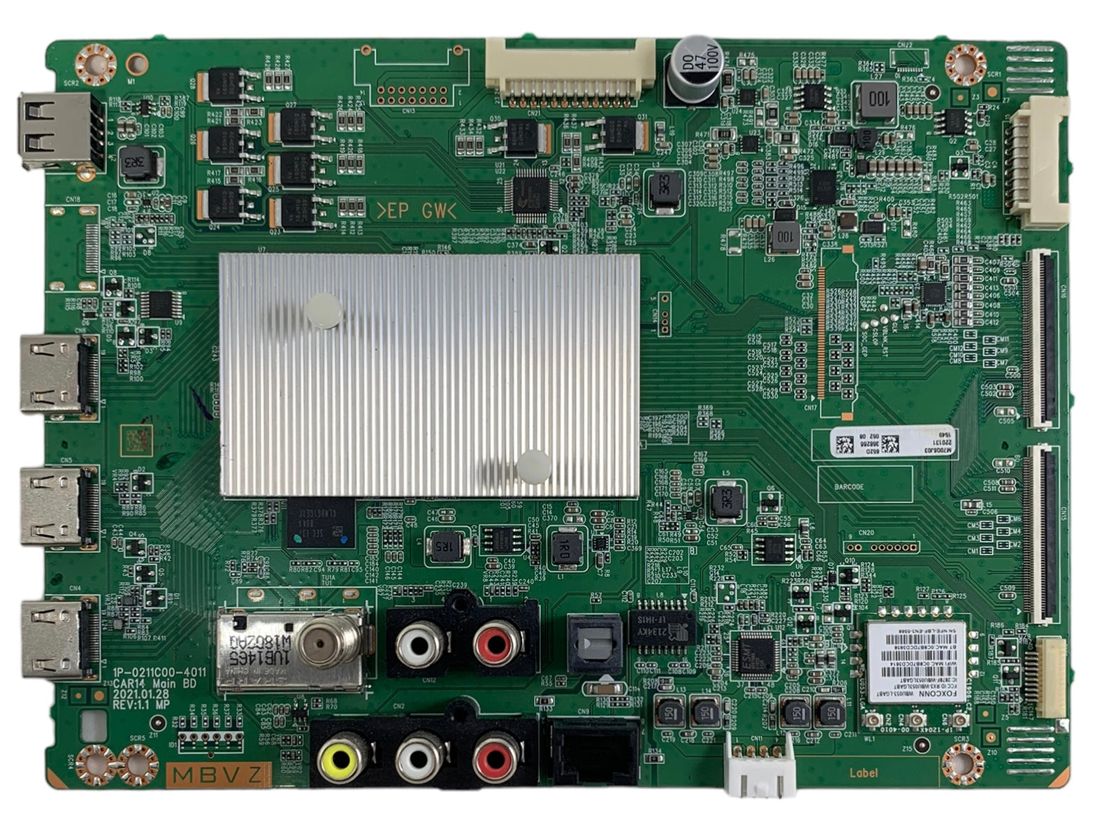 Vizio Y8389652D Main Board for M70Q6-J03 (LFTRJ4KX Serial)