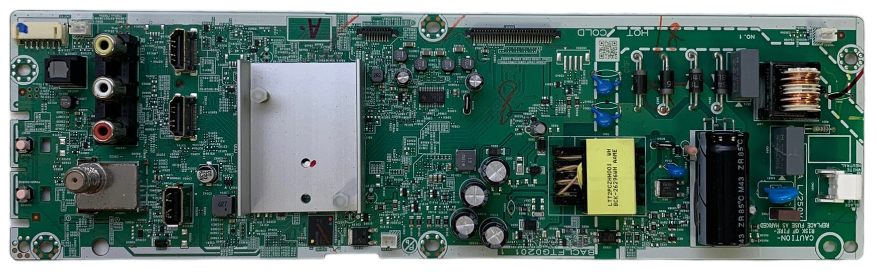 Magnavox ACRF1MMA-001 Main Board/Power Supply for 32MV319R/F7 A (ME2 Serial)