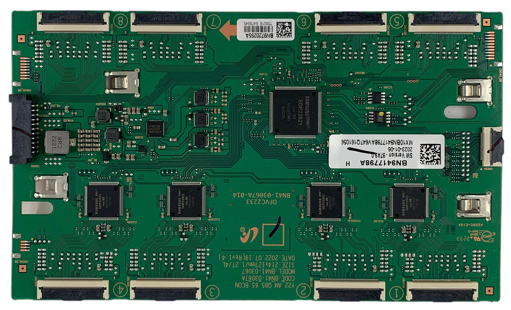 Samsung BN94-17798A MAIN SUBCON Board for QN65QN90BDFXZA