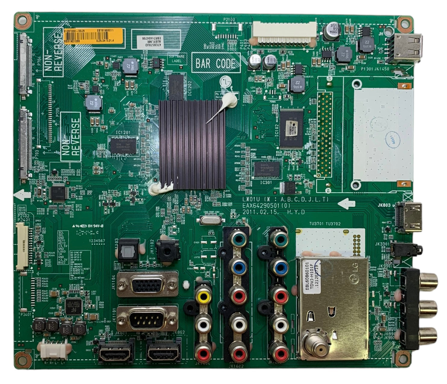 LG EBT61983011 (EAX64290501(0)) Main Board for 55LS4500-UD