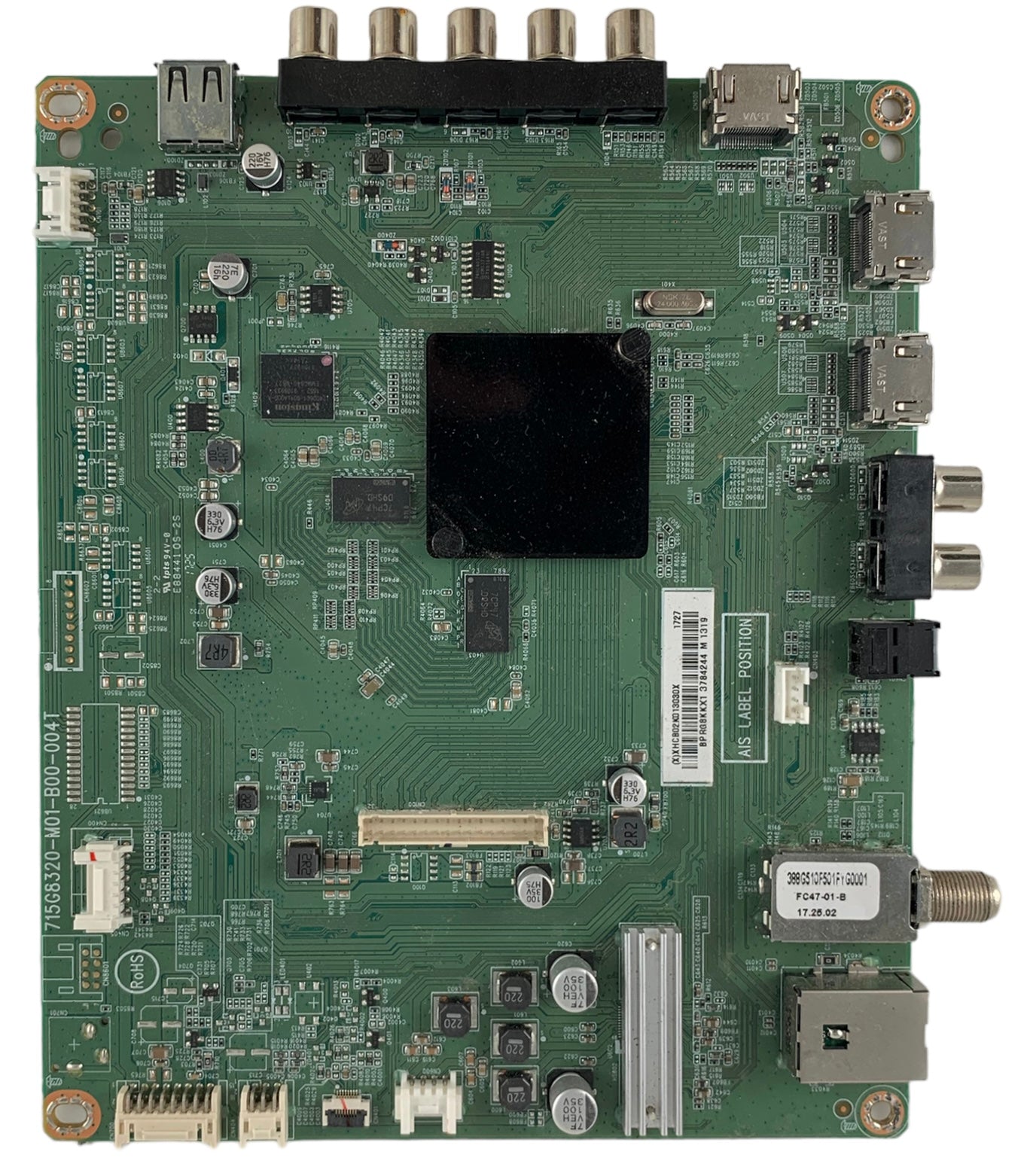 Vizio 756TXHCB02K0130 Main Board for D50F-E1 (LTM7VTLT Serial)