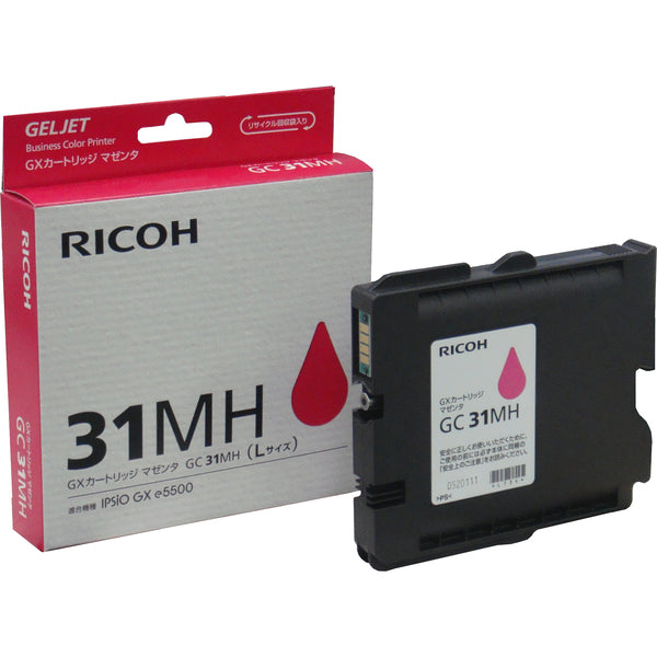 New, Pre-Owned - Ricoh GC31MH High Yield Magenta Inkjet Cartridge