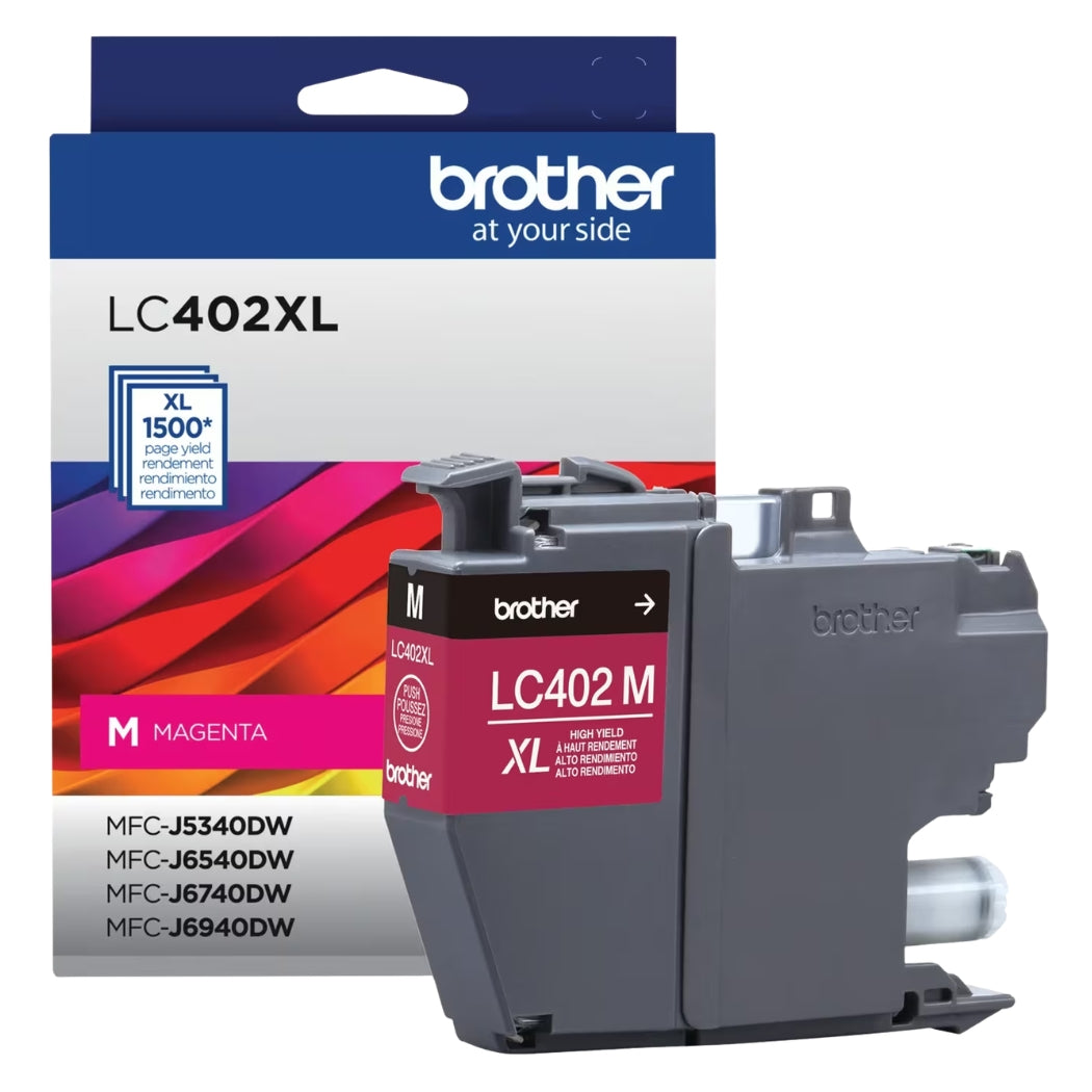 New, Pre-Owned - Brother LC402XLM High Yield Magenta Ink Cartridge