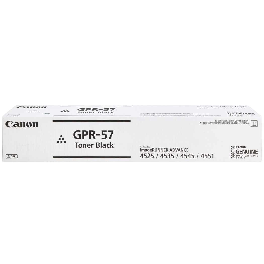 New, Pre-Owned - Canon GPR-57 Black Toner Cartridge, 0473C003AA