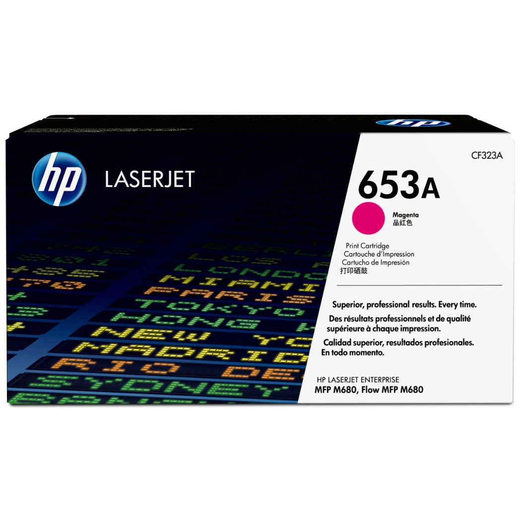 New, Pre-Owned - HP 653A Standard-Yield Magenta Toner Cartridge, CF323A