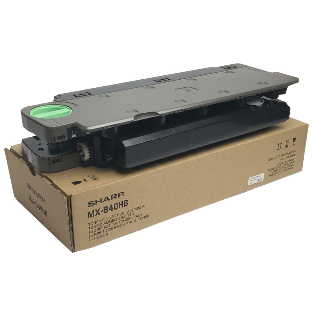 New, Pre-Owned - Sharp MX-B40HB Black Waste Toner Container